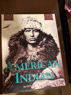 The American Indian by Colin F. Taylor - Teal Title Hardcover Book